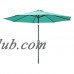 Tilt Crank Patio Umbrella - 10' - by Trademark Innovations (Teal)   555284389